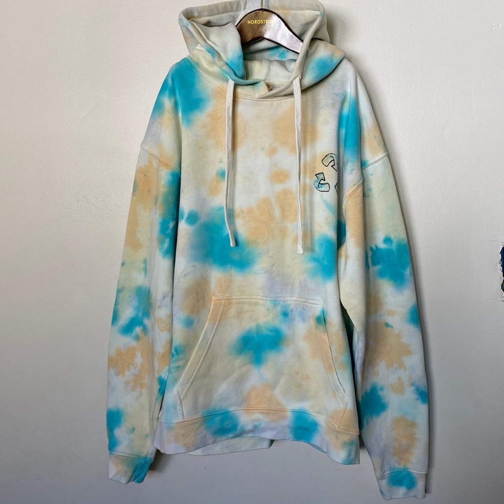 Pura Vida Earth Day Tie-Dye Pullover Hoodie